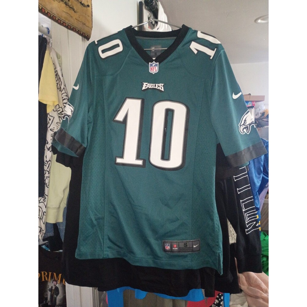 Nike On Field Eagles DeSean Jackson #10 Jersey Green Mens size small s